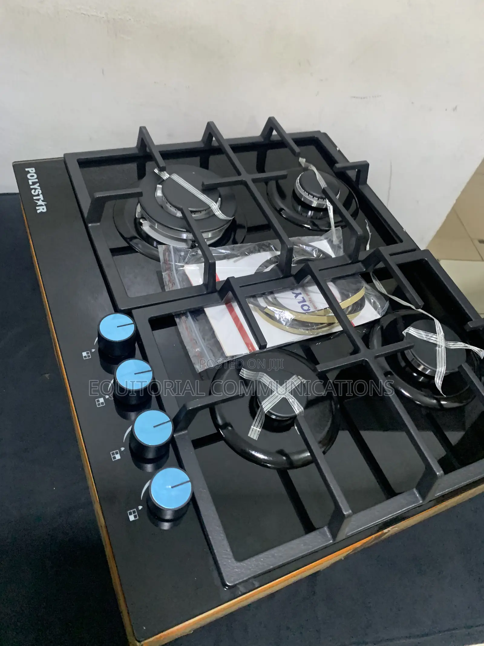 Polystar PV-JY60G4 4 Burner Built-in Gas Hob