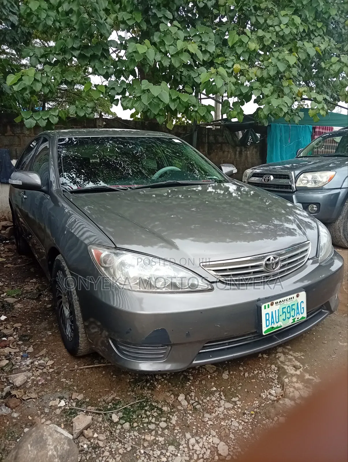 Toyota Camry LE V6 4dr Sedan (3.0L 6cyl 4A) 2002 Gray