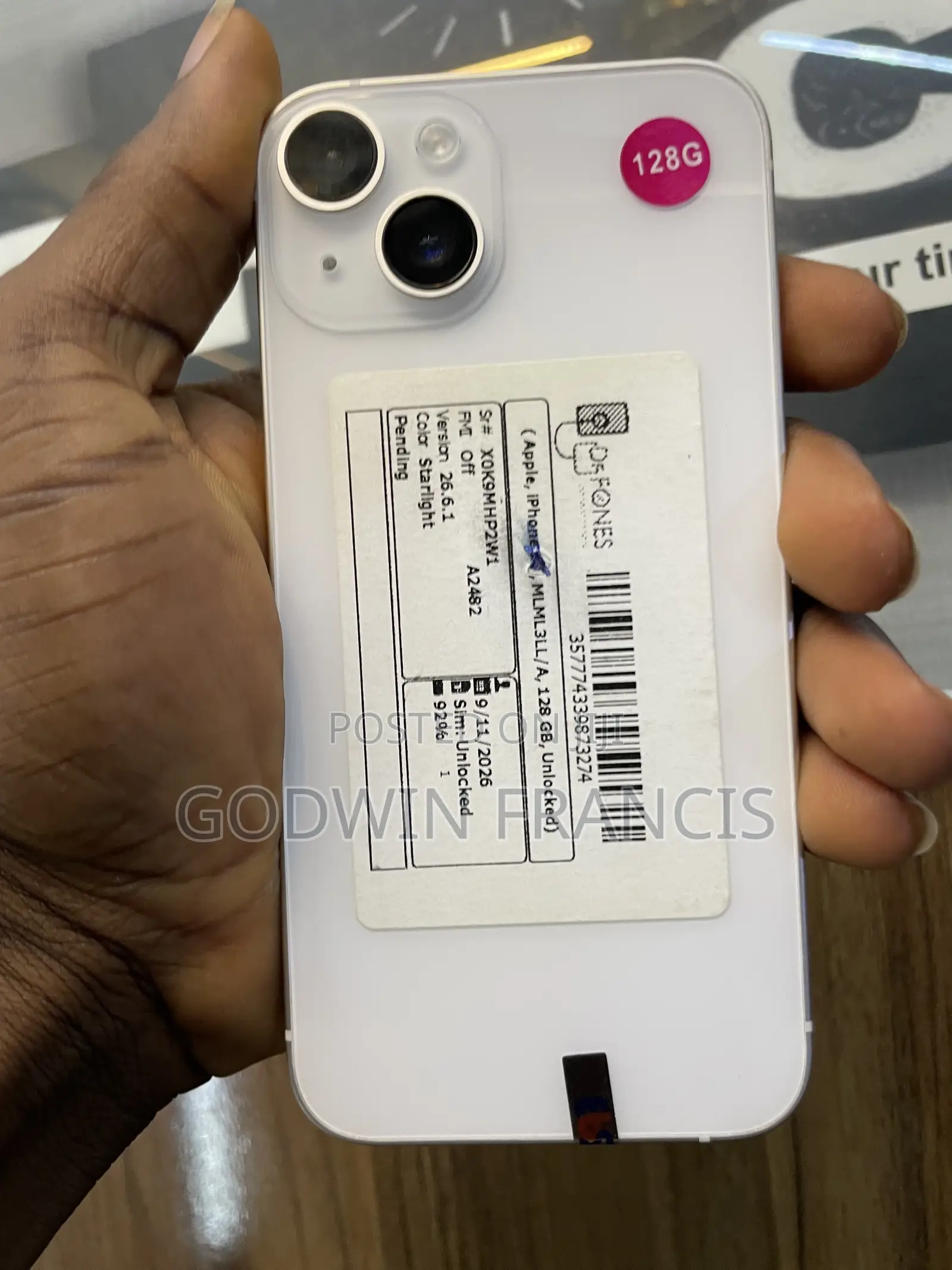 Apple iPhone 14 128 GB White