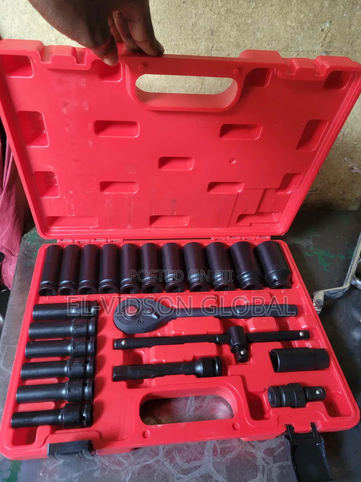 1/2-Inch Drive Metric Impact Deep Socket