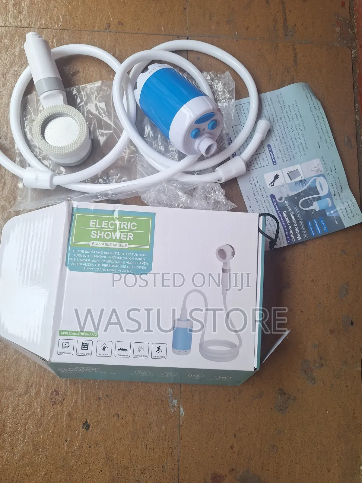 Waterproof Portable Electric Shower