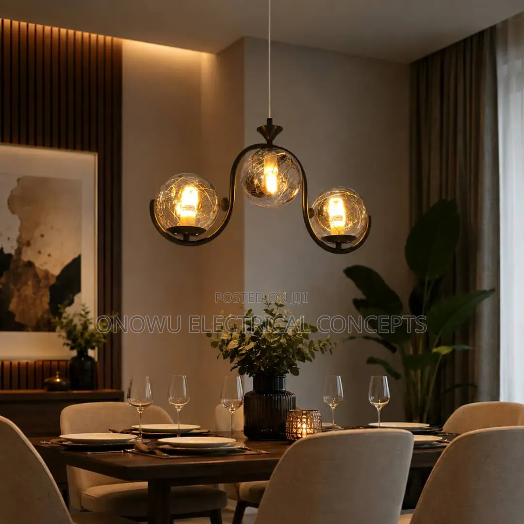 Nordic Branch Glass Ball Led Chandeliers Dimmable for Living Room