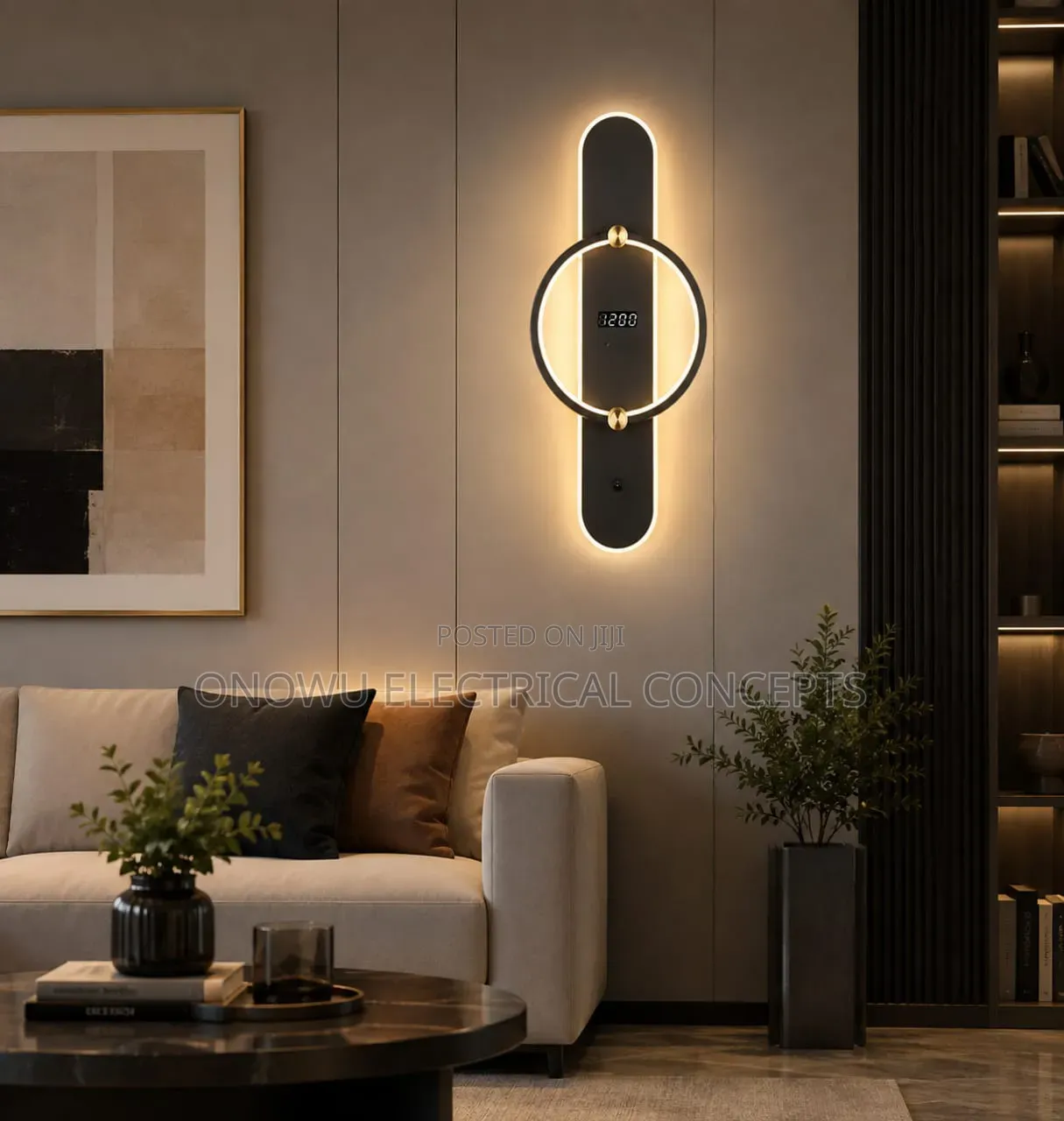 Nordic Branch Glass Ball Led Chandeliers Dimmable for Living Room