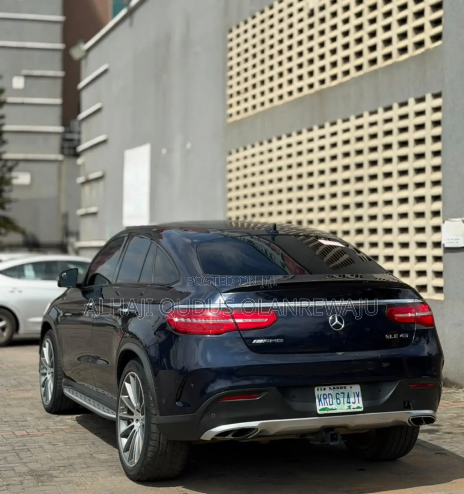 Mercedes-Benz GLE-Class AMG GLE 43 4MATIC 2019 Blue