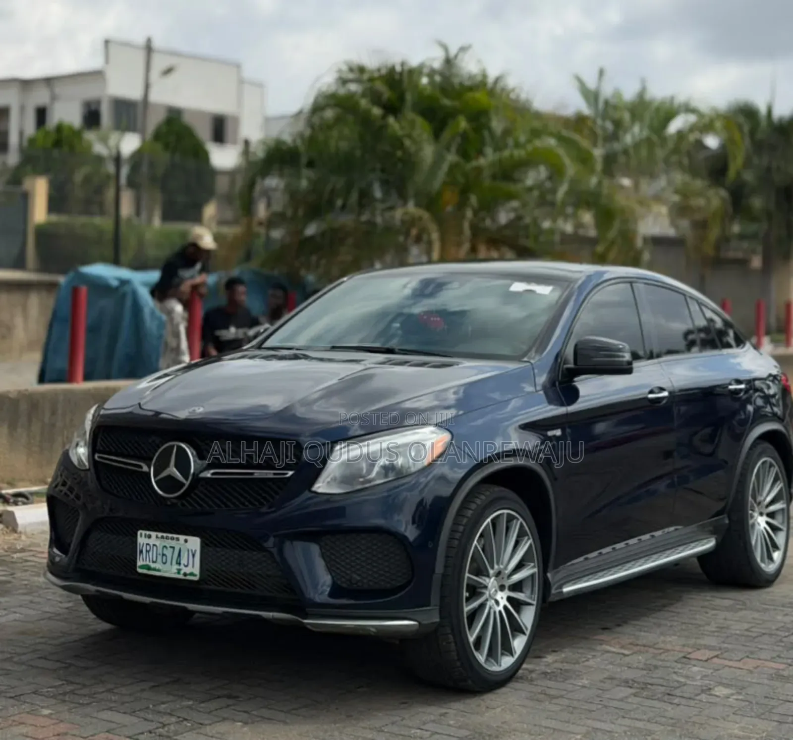 Mercedes-Benz GLE-Class AMG GLE 43 4MATIC 2019 Blue