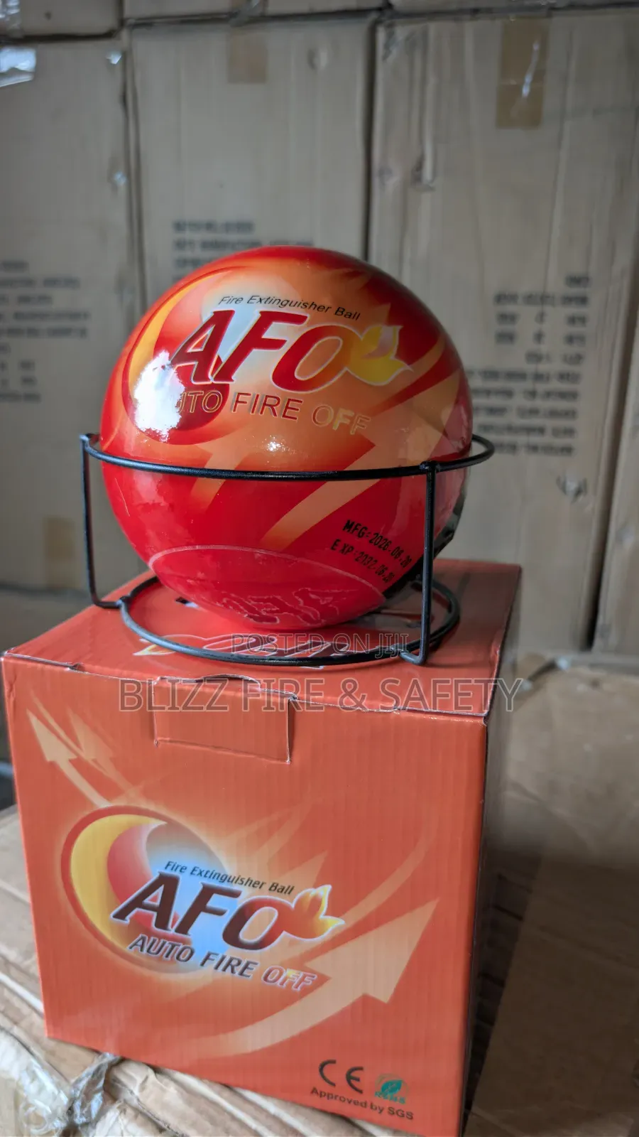 Auto Fire Extinguisher Ball