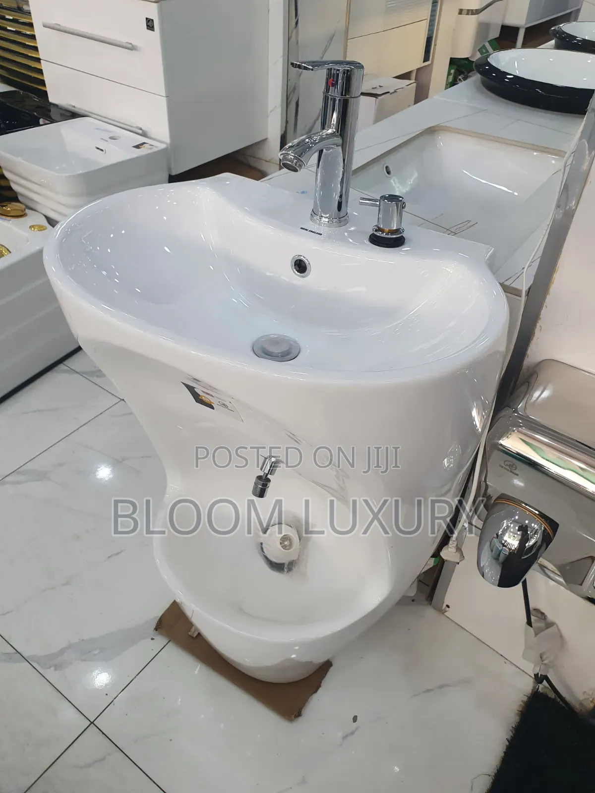 A Unique Wash Hand Basin With Foot Wash