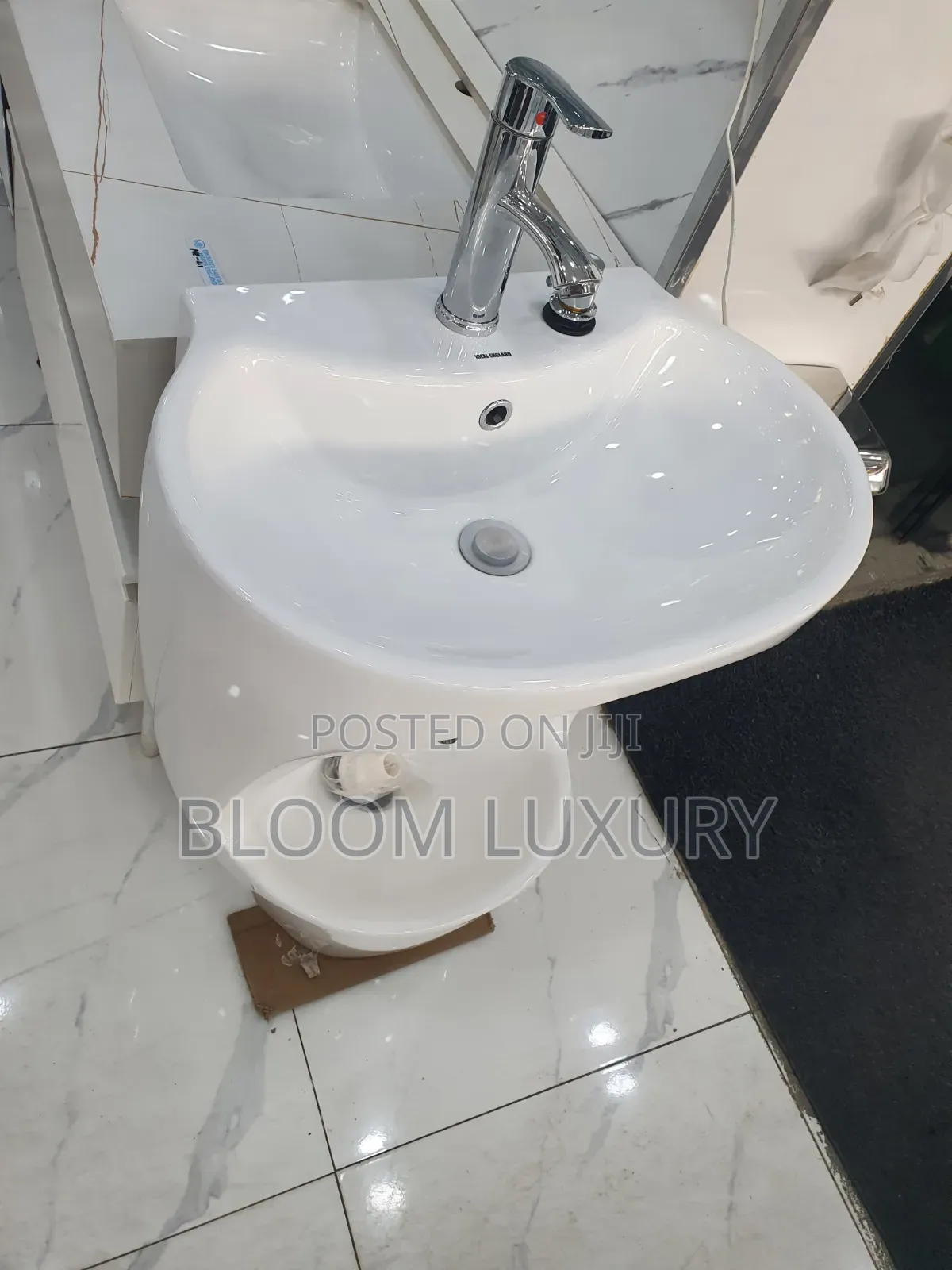 A Unique Wash Hand Basin With Foot Wash