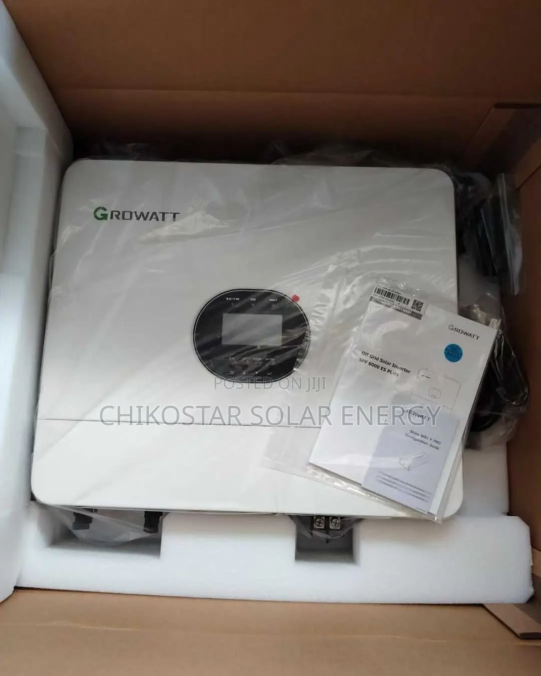 Growatt SPF 6000 ES Plus 6kVA / 6000W Off-Grid Solar Inverter - New