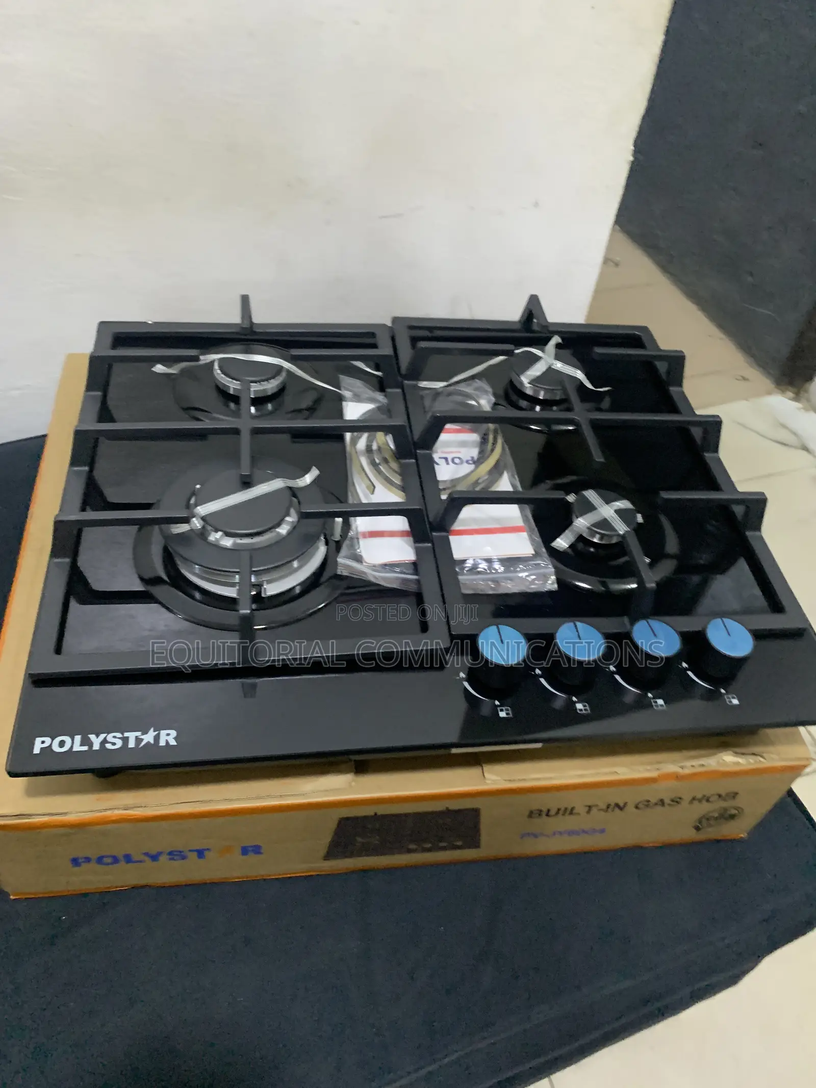 Polystar PV-JY60G4 4 Burner Gas Kitchen Appliance