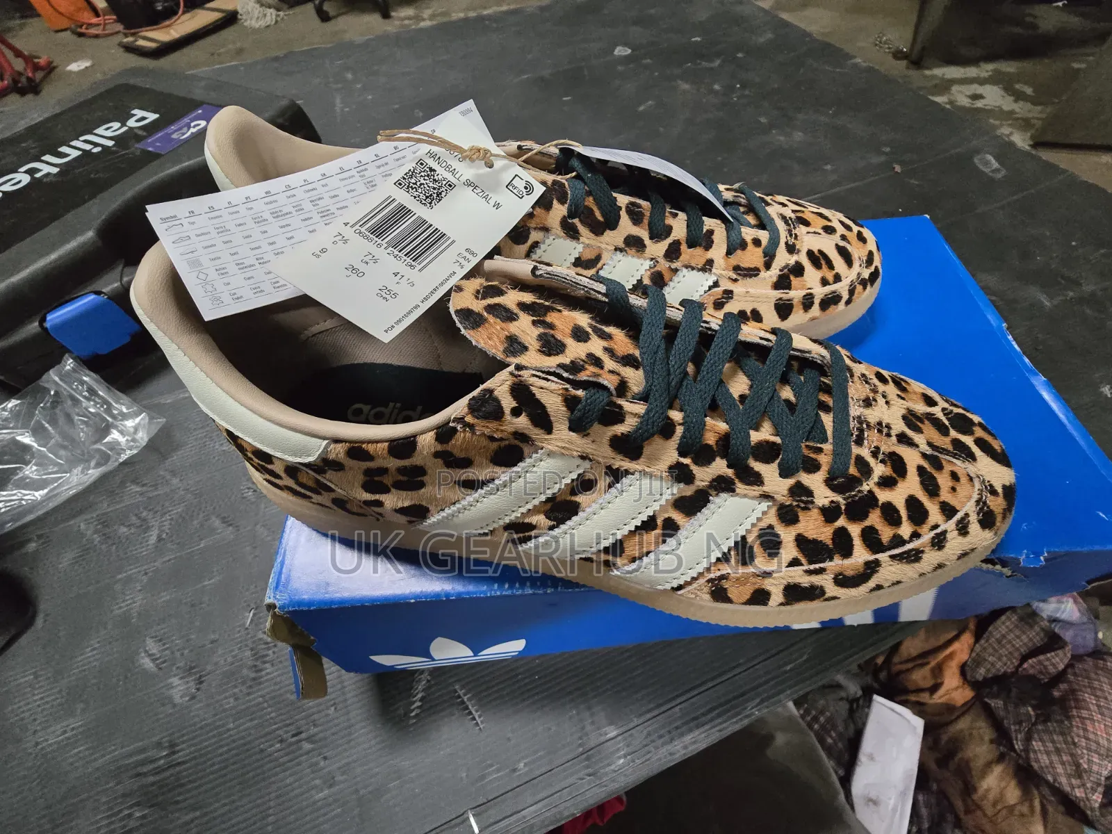 Adidas Handball Spezial Leopard Pony Trainers – Brand New With Tags