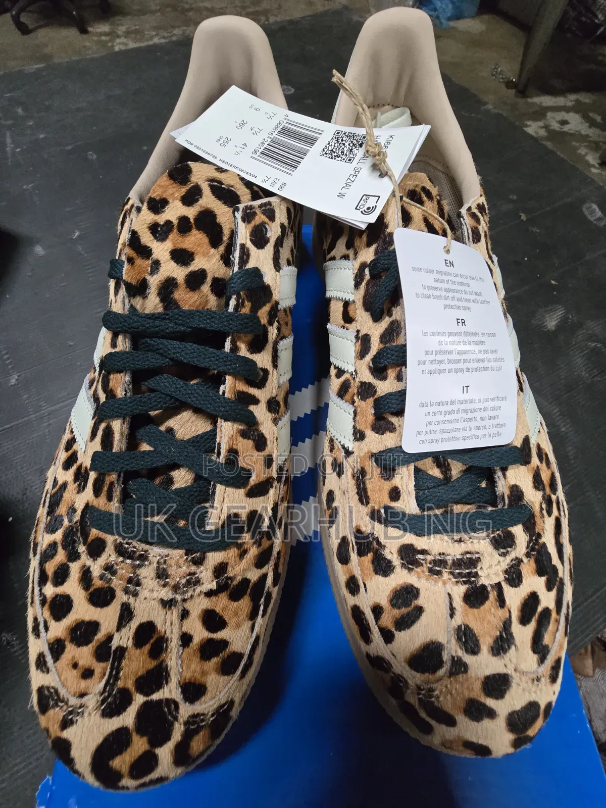 Adidas Handball Spezial Leopard Pony Trainers – Brand New With Tags