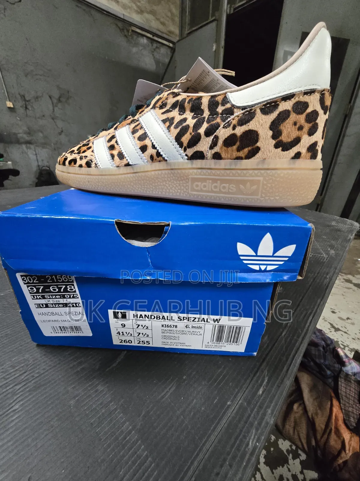 Adidas Handball Spezial Leopard Pony Trainers – Brand New With Tags