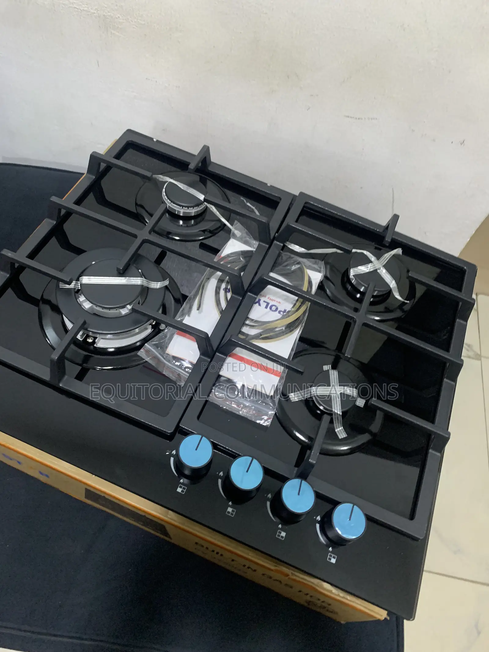 Polystar PV-JY60G4 4 Burner Gas Hob for Home Cooking