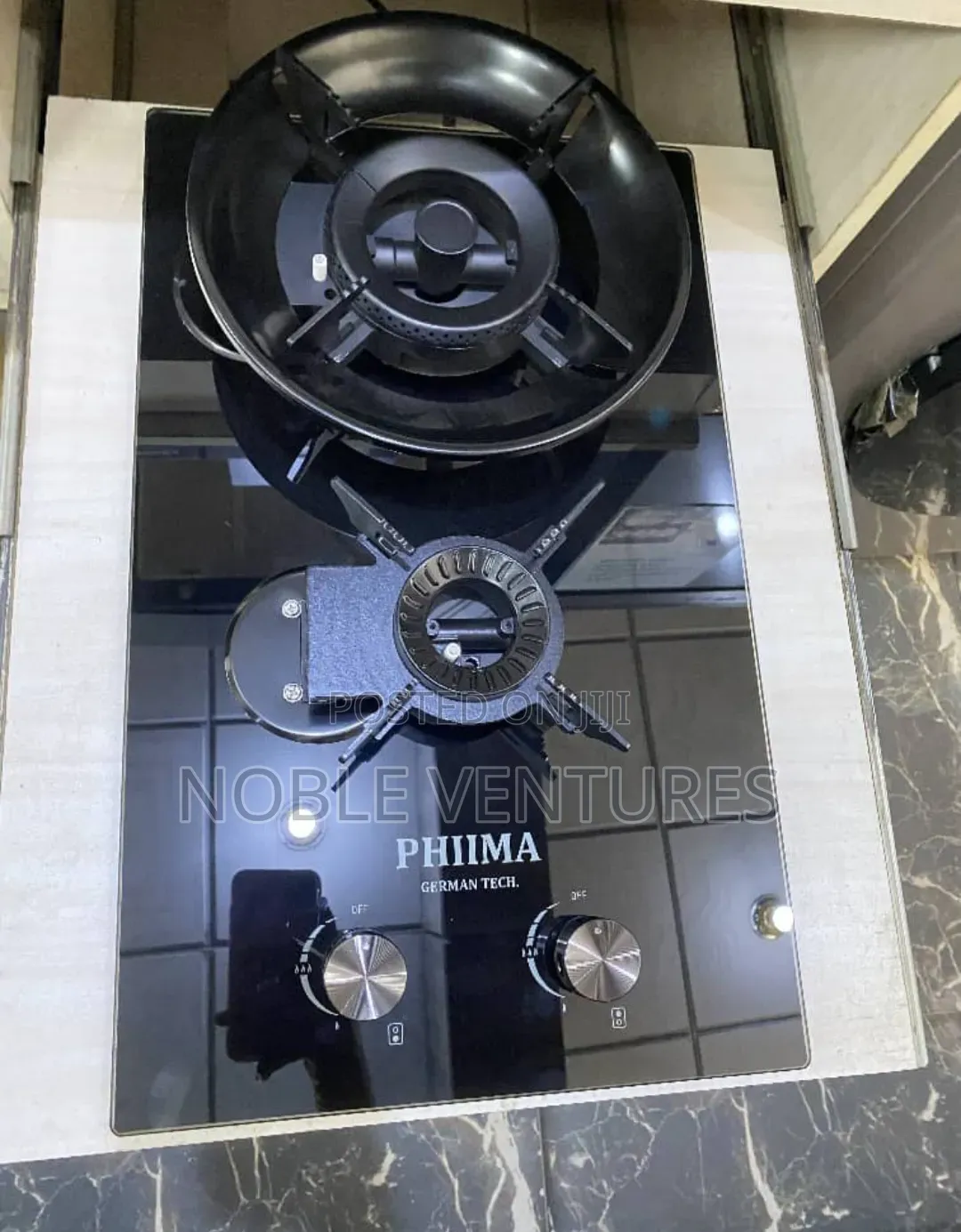 PHIIMA Luxury Built-in Auto Ignition Gas Cooker 19x11cm 100%copper