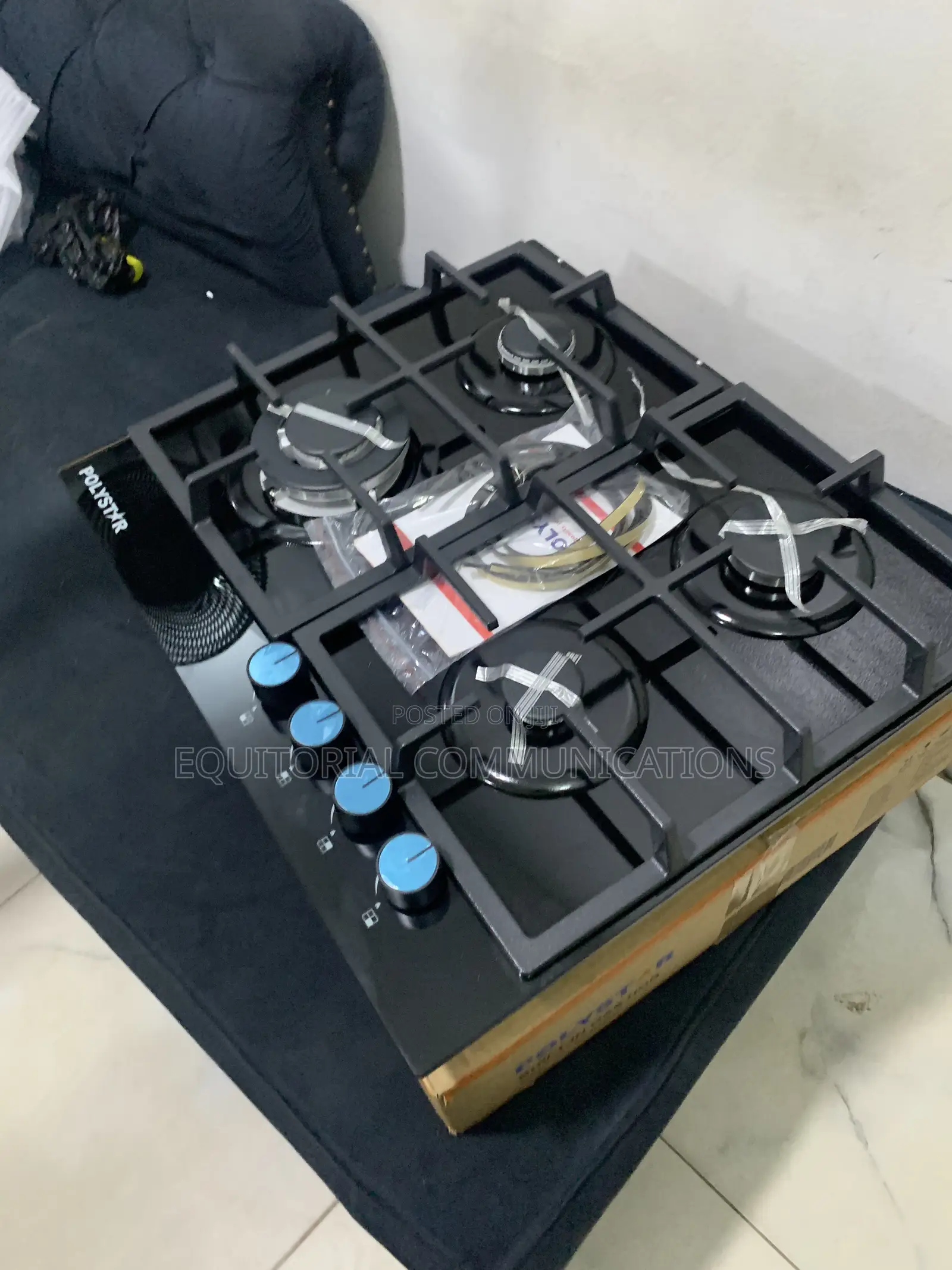 Polystar 4 Burner Built-in Gas Hob With Gas Burners