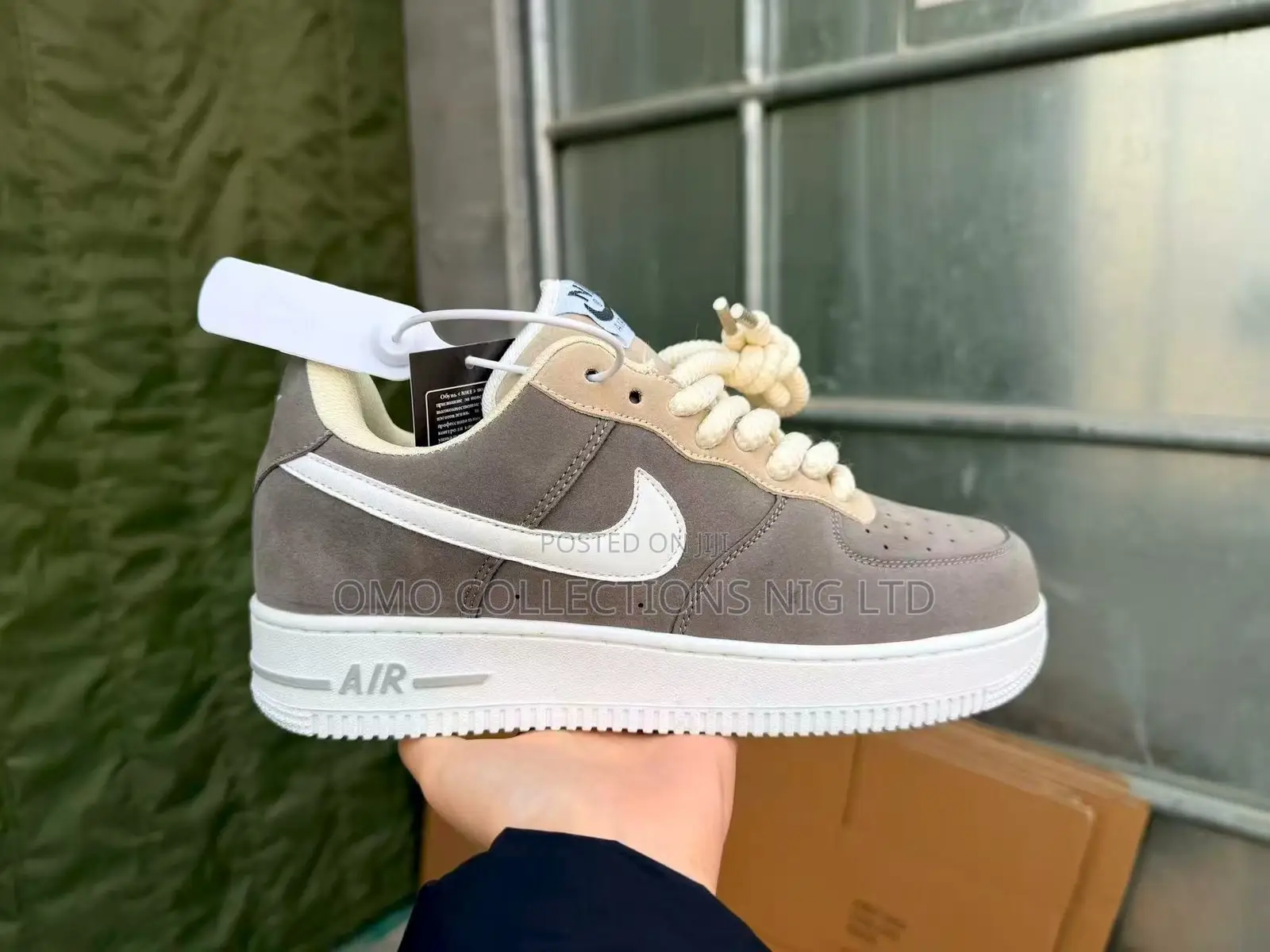 Nike Air Force Luxury Men’s Suede Sneakers – Fully Boxed