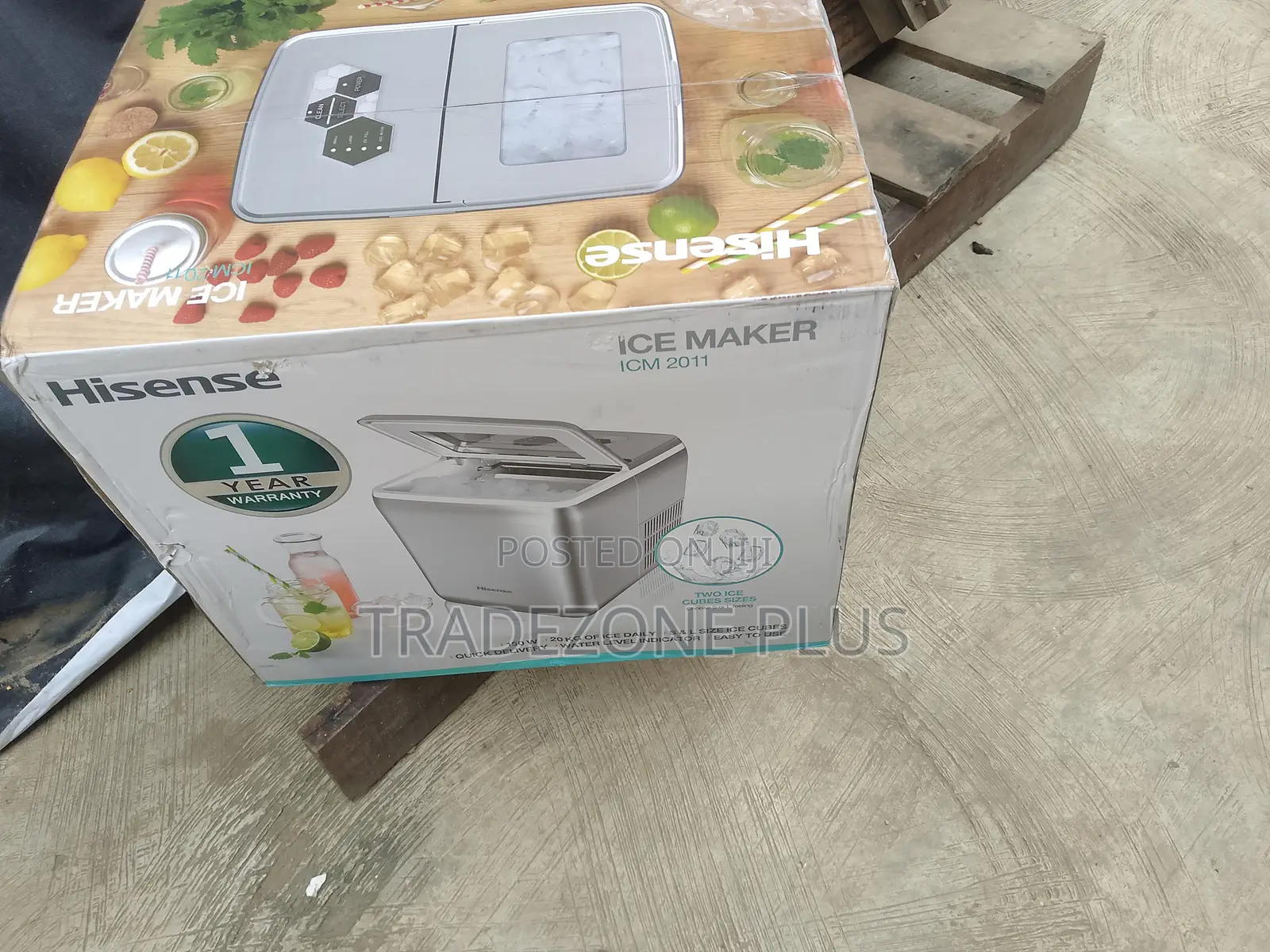 Hisense 20kg 150W Ice Maker – Powerful Ice Production