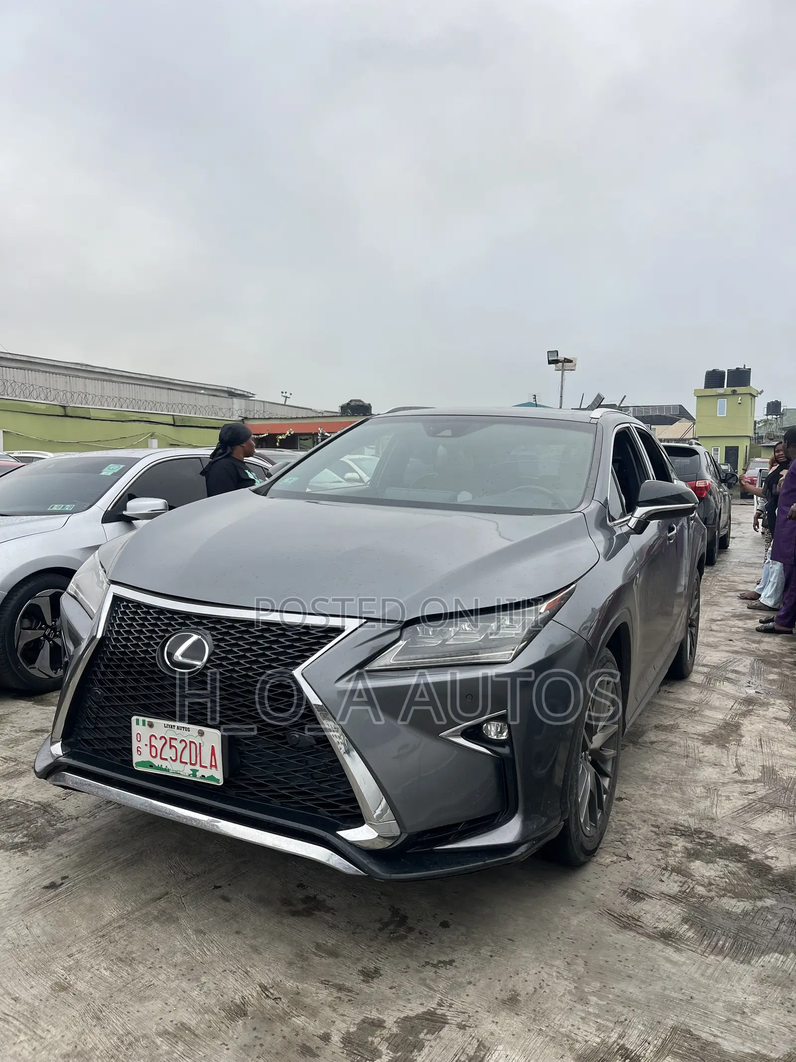 Lexus RX 350 F Sport AWD 2017 Gray