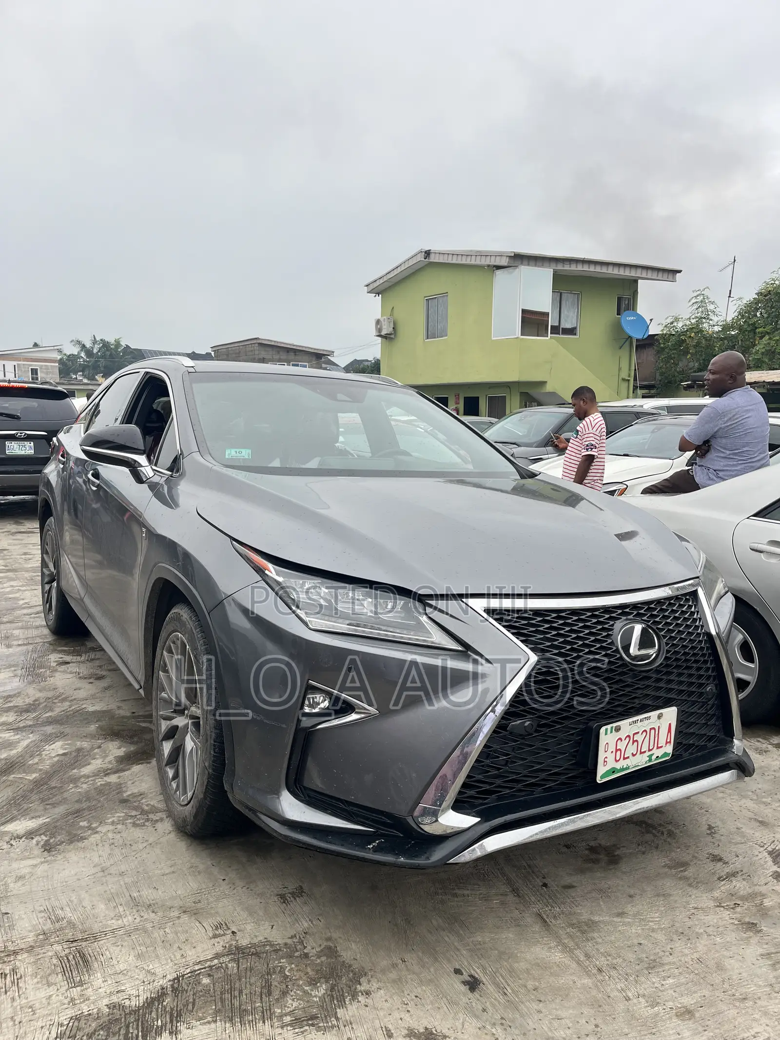 Lexus RX 350 F Sport AWD 2017 Gray