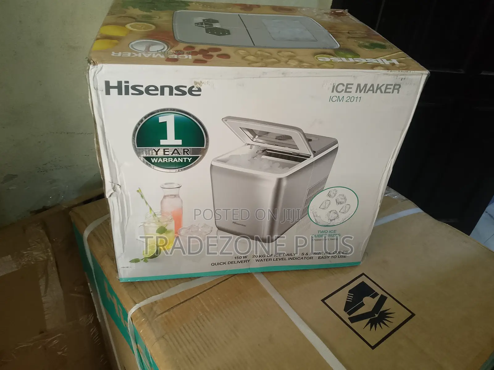 Hisense 20kg 150W Commercial Ice Maker – Ready for Business
