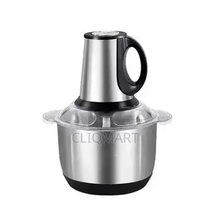 5L Electric Food Processor – Yam Pounder, Meat Grinder & Beans Blender