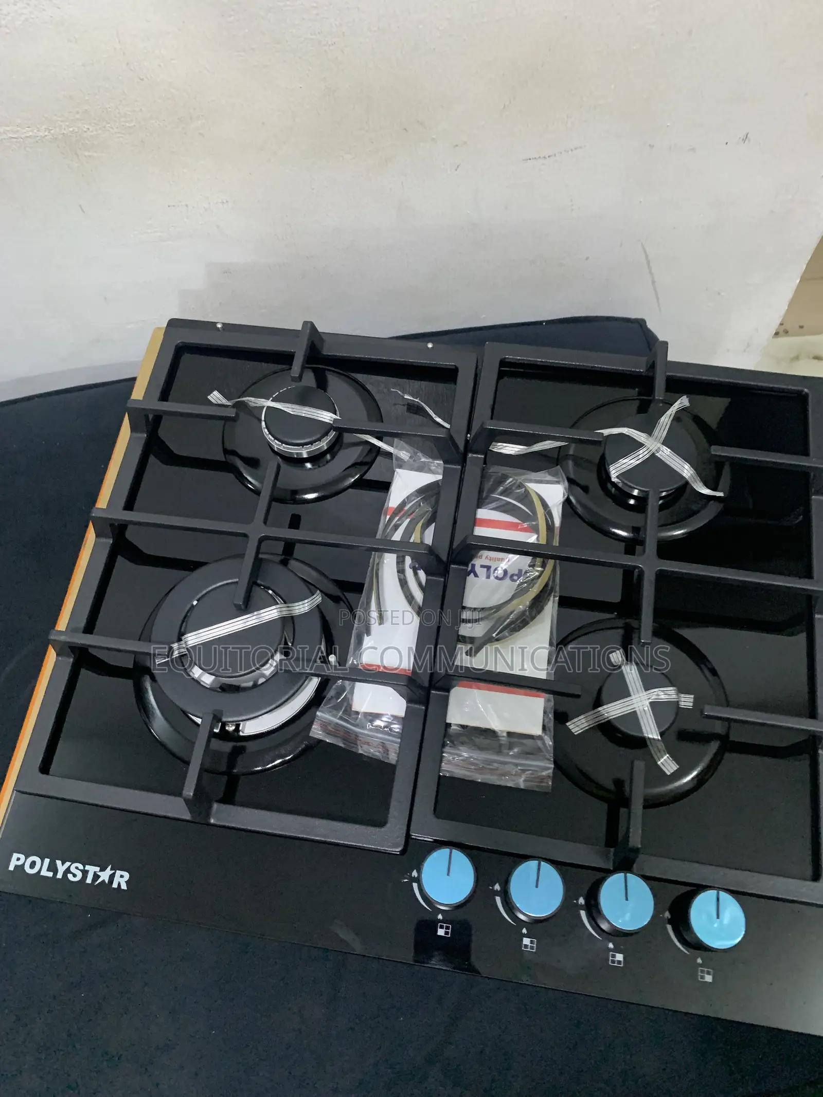 Polystar 4 Burner Gas Hob for Convenient Kitchen Cooking