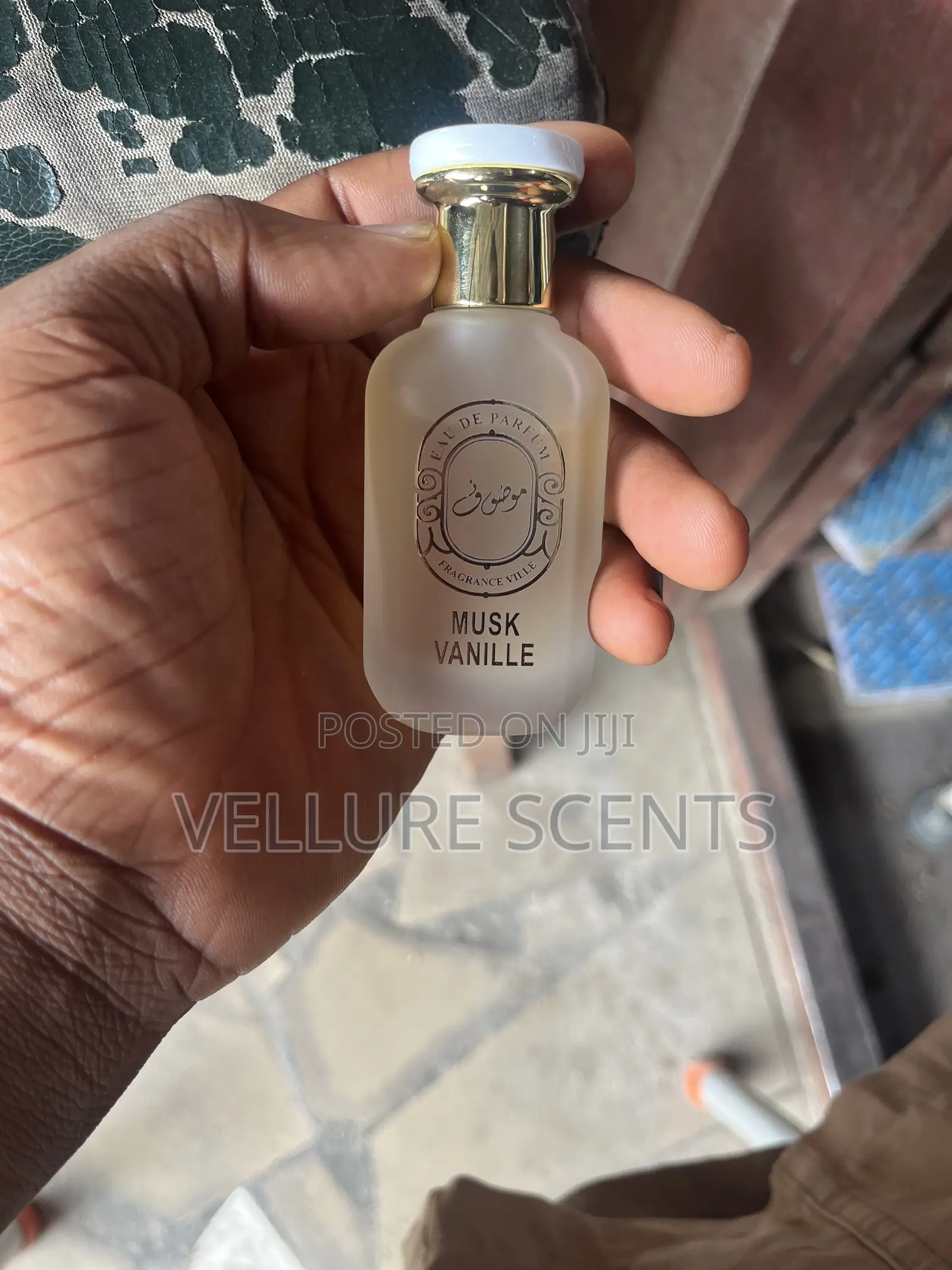 Fragrance Ville Musk Vanille De Parfum – Long Lasting Unisex Perfume