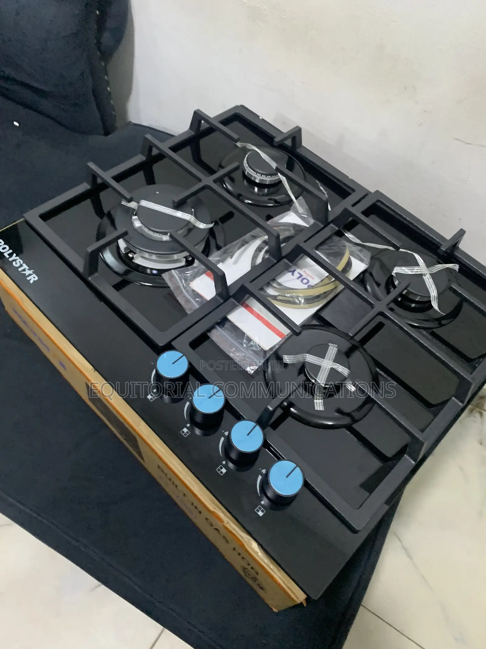 Polystar 4 Burner Built-in Gas Hob for Everyday Meals