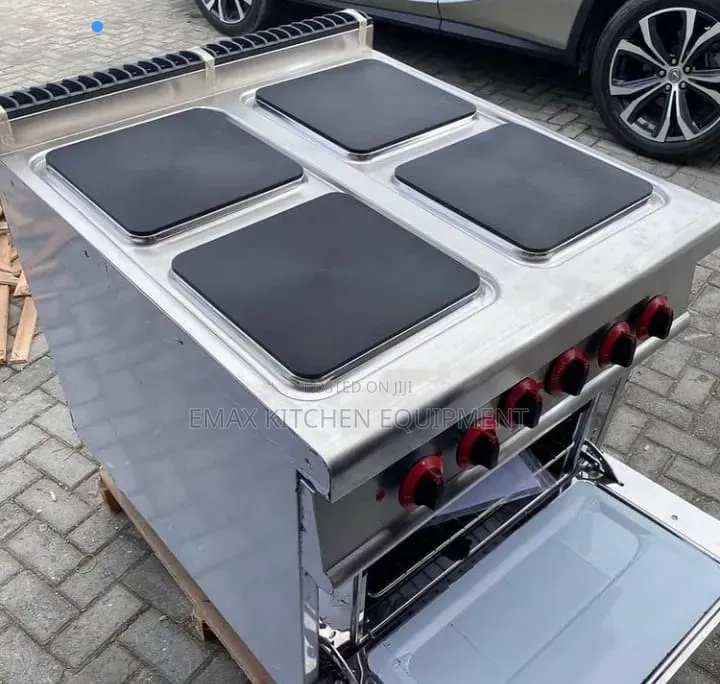 4 Burner Electric Cooker With Oven