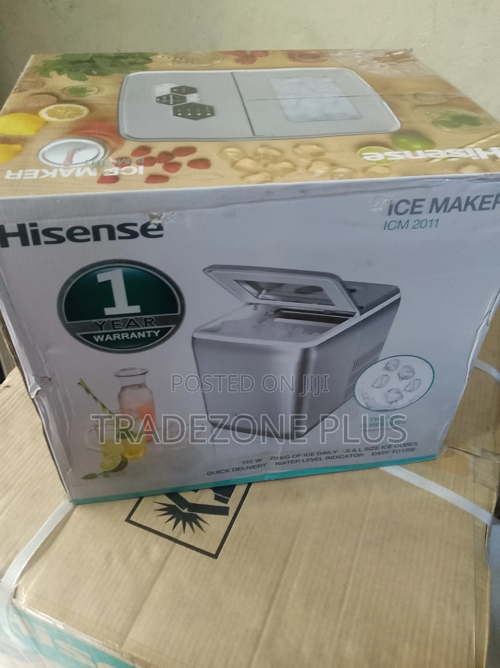 ICM-2011 Hisense Ice Maker – Efficient 20kg 150W Machine