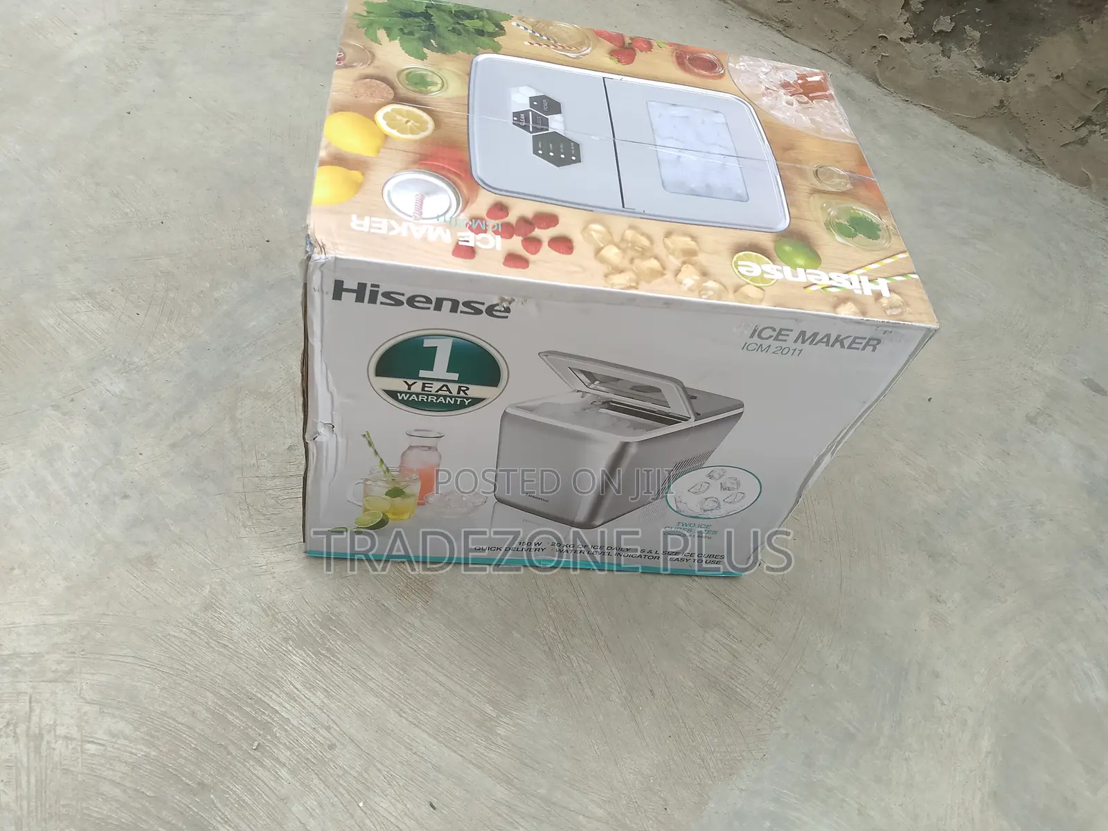 ICM-2011 Hisense Ice Maker – Efficient 20kg 150W Machine