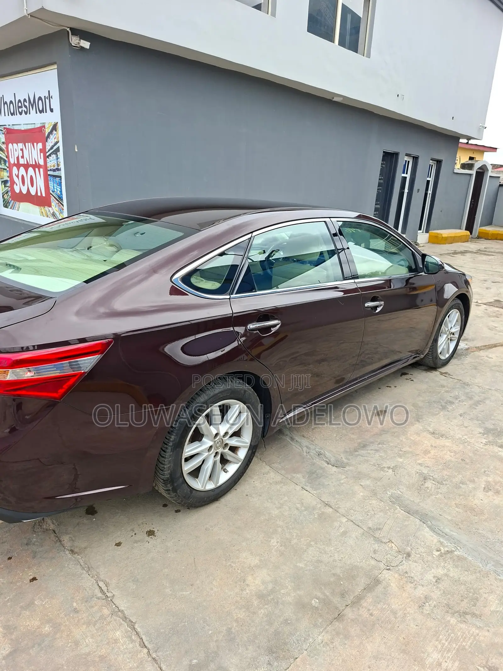 Toyota Avalon XLE Sedar FWD (3.5L 6cyl 6A) 2013 Red