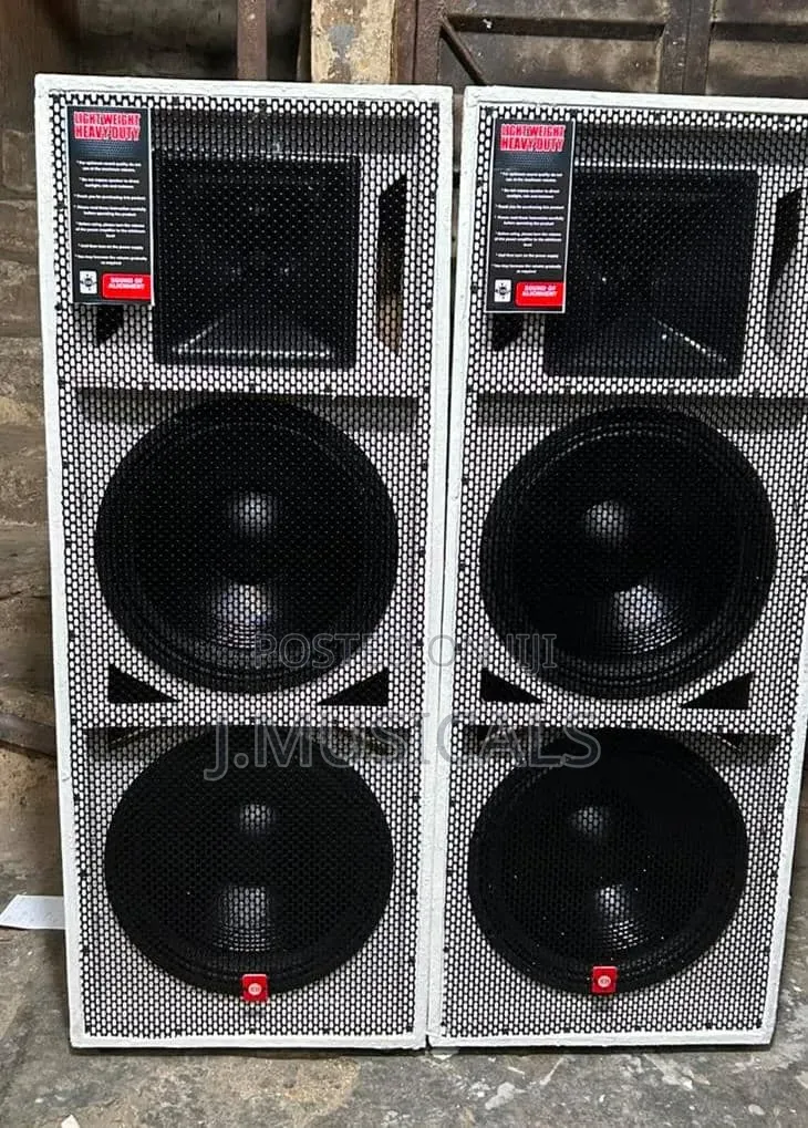 SOA 15" Quality Full Range Top Speakers (Pair/2)