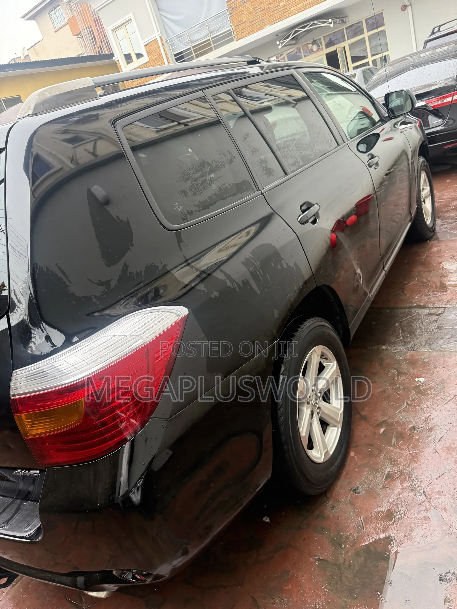 Toyota Highlander Sport 2008 Black
