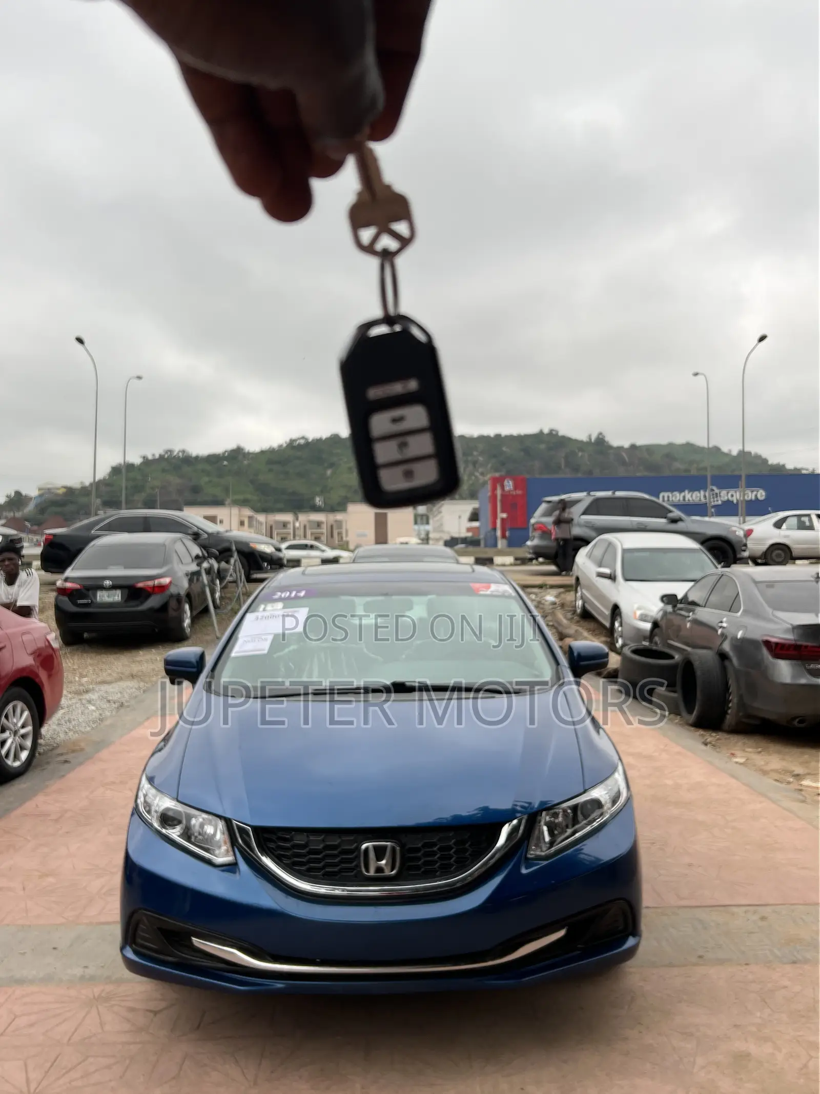 Honda Civic EX-L 4dr Sedan (1.8L 4cyl CVT) 2014 Blue