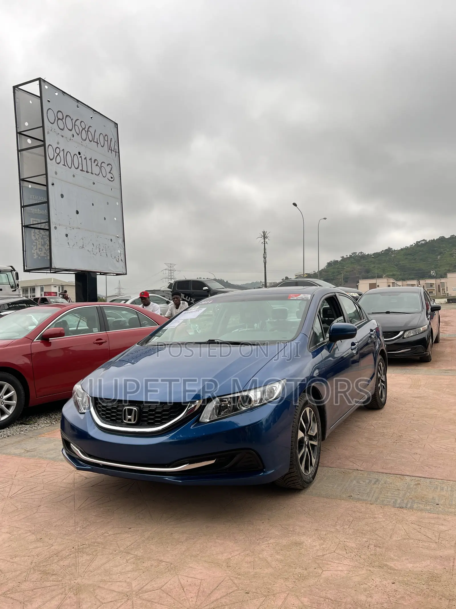 Honda Civic EX-L 4dr Sedan (1.8L 4cyl CVT) 2014 Blue
