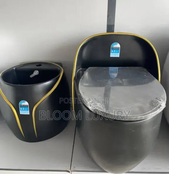 Inbult Tank Water Closet With Wall Hung Basin