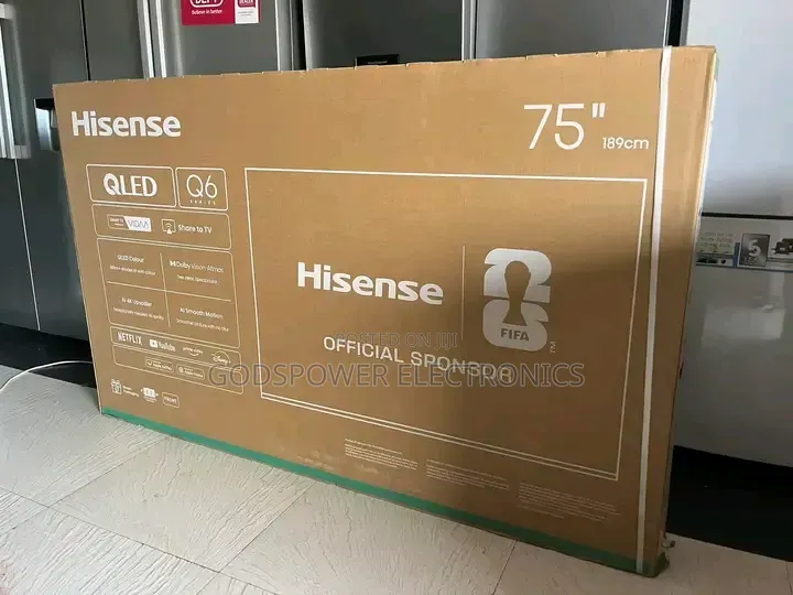 Hisense 75 Inches QLED 2026 Model Smart TV
