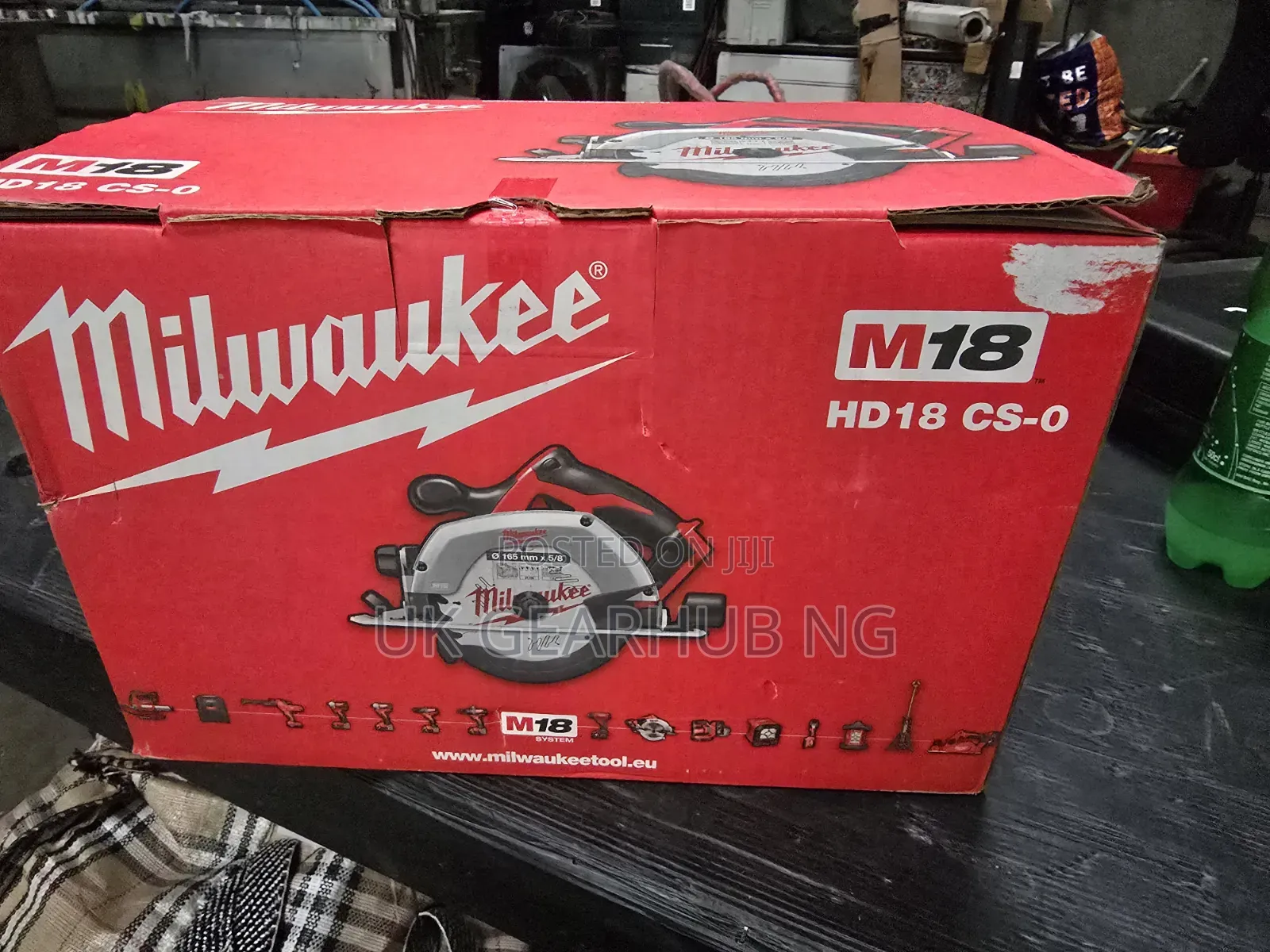 Brand New Milwaukee M18 Hd18 Cs-0 18v 165mm Cordless Circular Saw