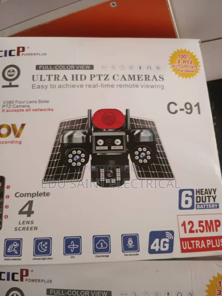 CCTV Solar Camera