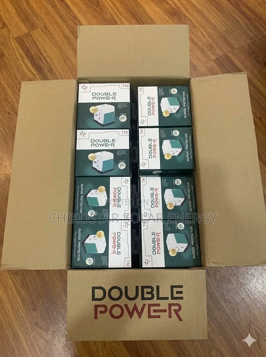 Wholesale Double Power-R Surge Protectors (40 Pieces Per Carton)