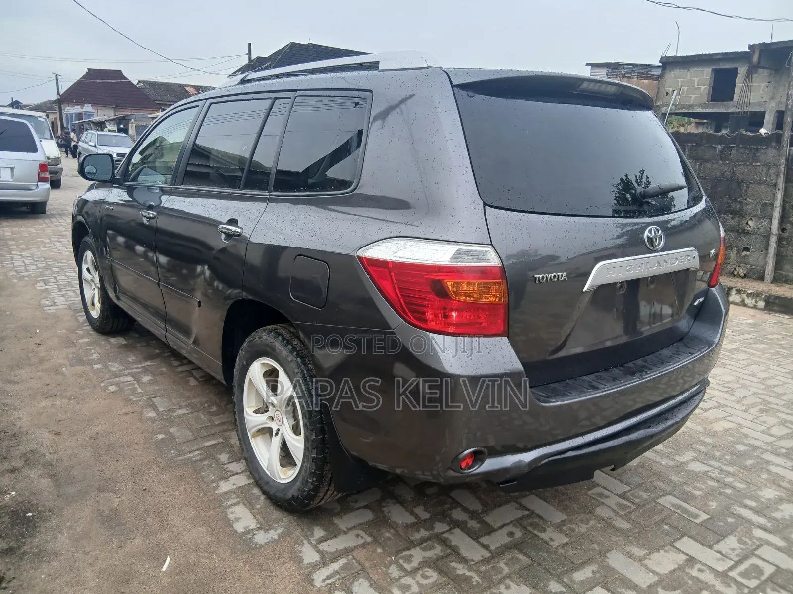 Toyota Highlander Limited 2008 Gray