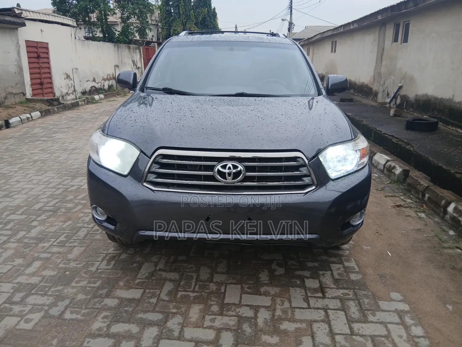 Toyota Highlander Limited 2008 Gray