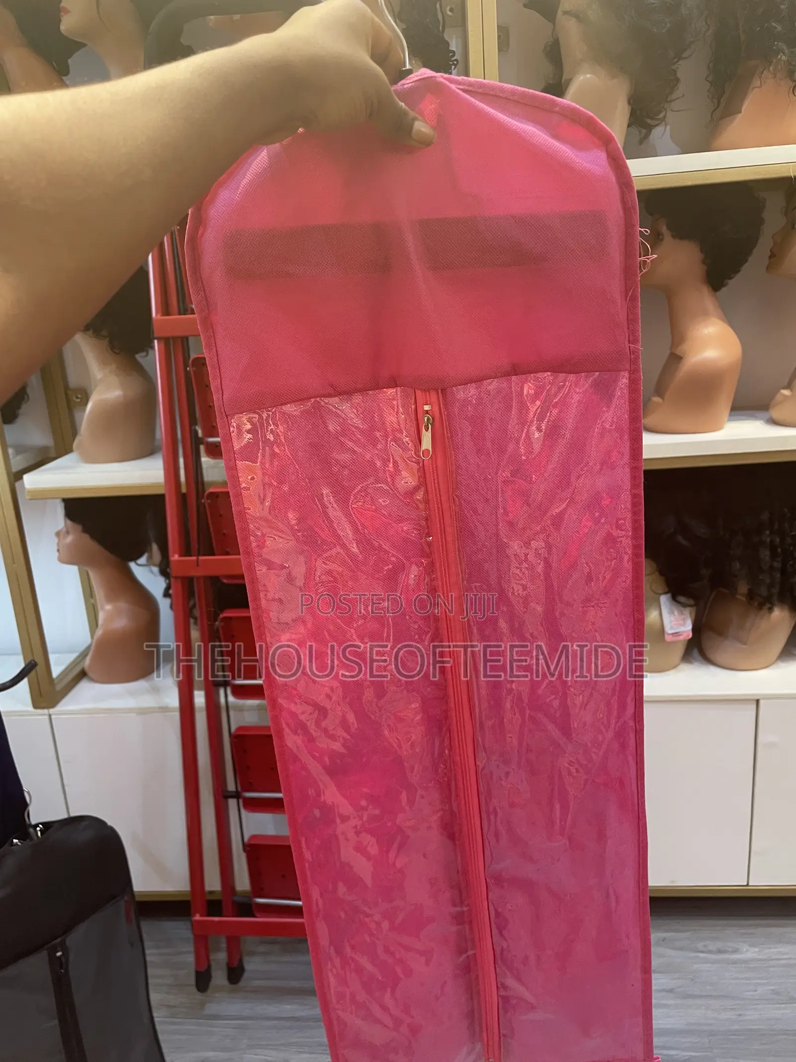 Wig/Outfit Bag With Hanger