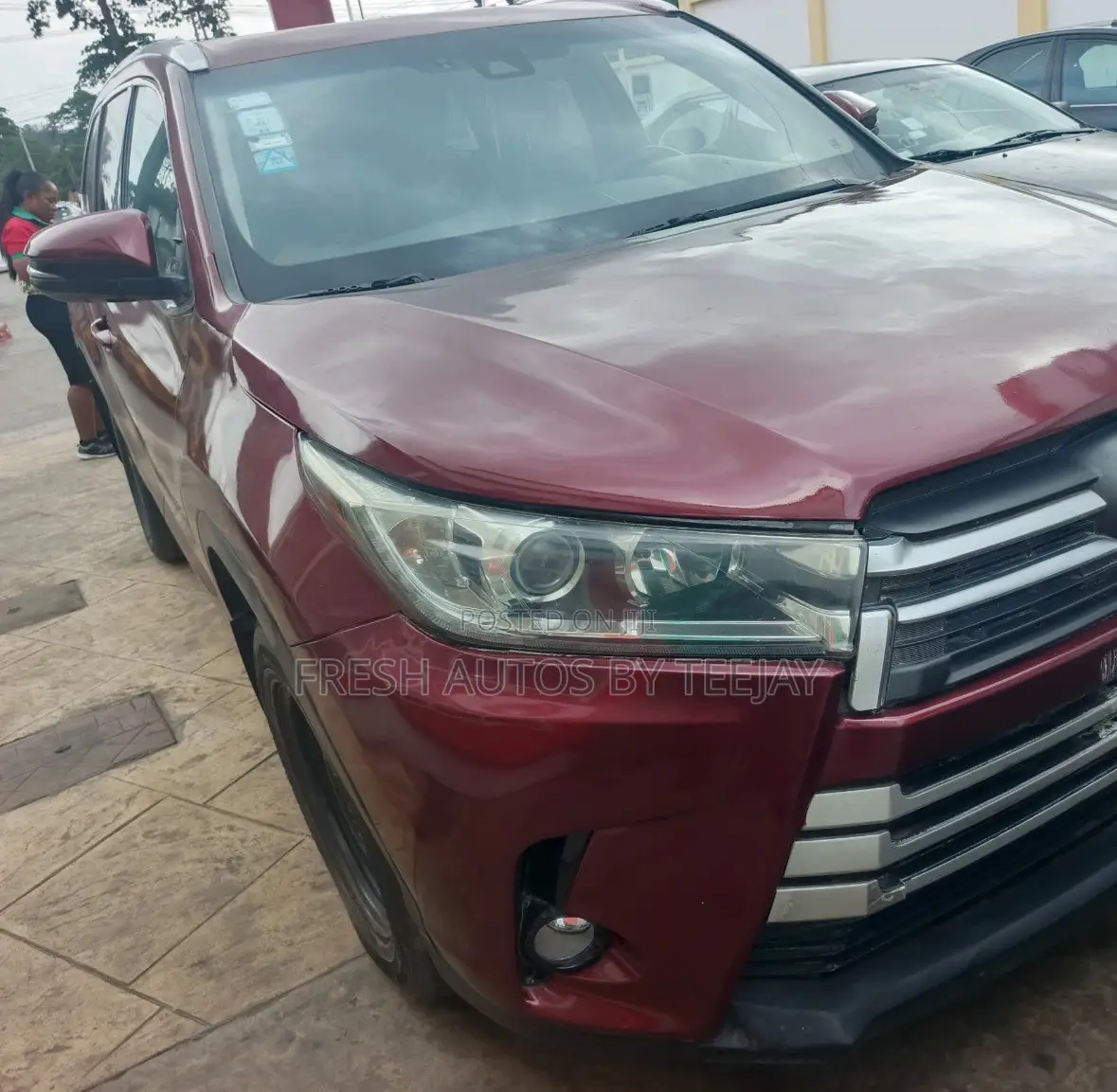 Toyota Highlander Limited 4dr SUV AWD (3.5L 6cyl 6A) 2014 Red