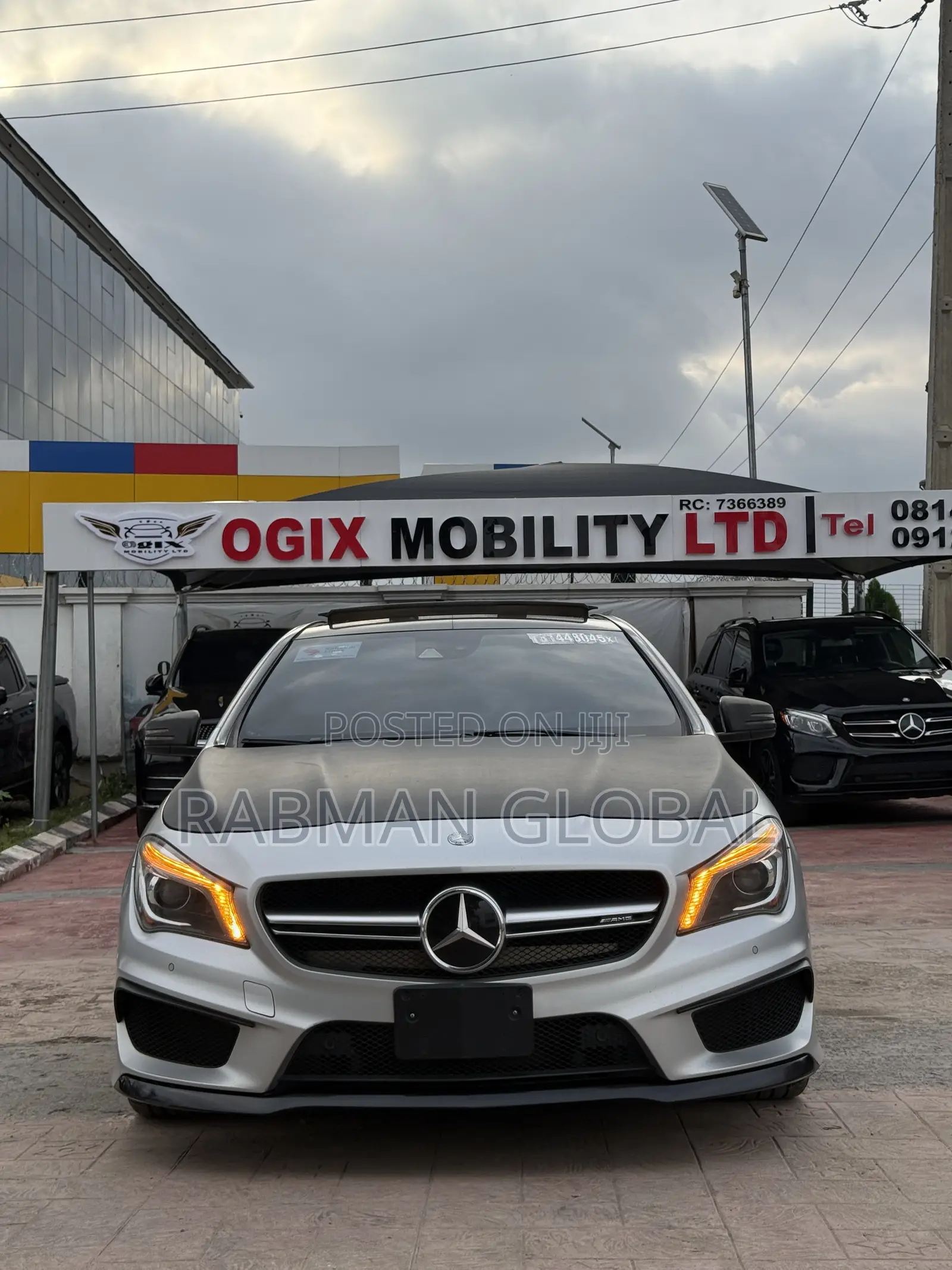 Mercedes-Benz CLA-Class AMG CLA 45 4MATIC Sedan 2016 Silver