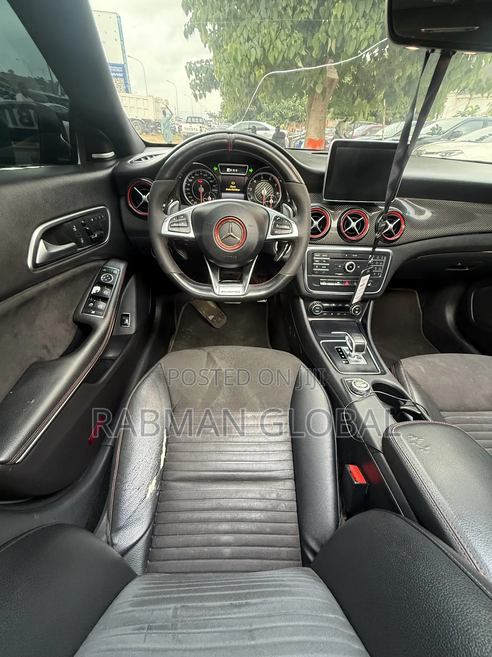 Mercedes-Benz CLA-Class AMG CLA 45 4MATIC Sedan 2016 Silver