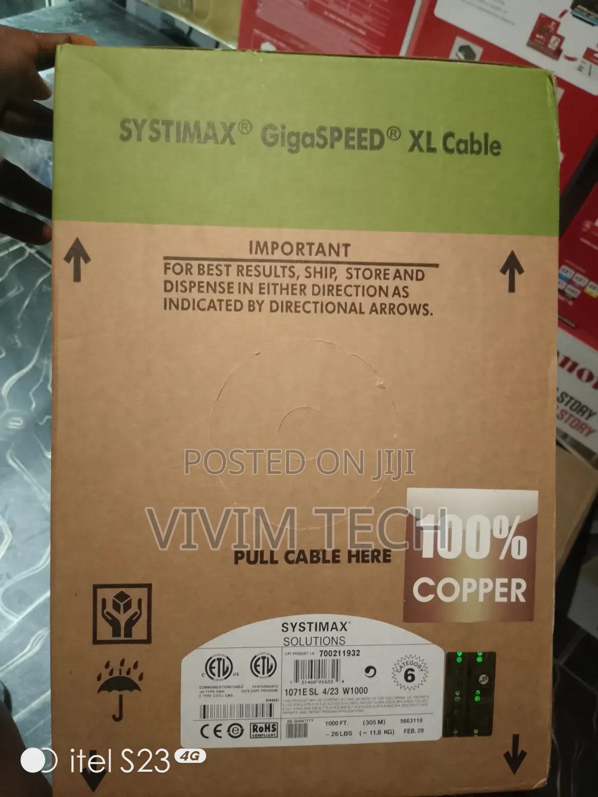 Commscope Indoor Pure Copper Cable