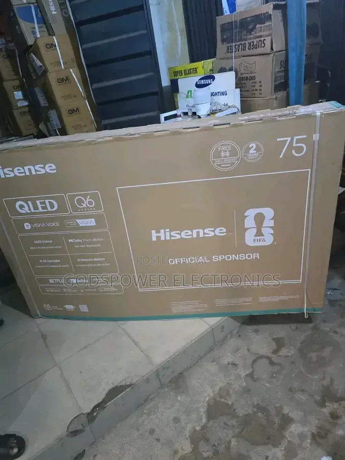 Hisense 75 Inches QLED QLED Series Smart TV